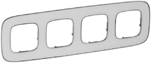 Рамка универсальная Legrand Valena Allure 4-м. стекло зеркало картинка